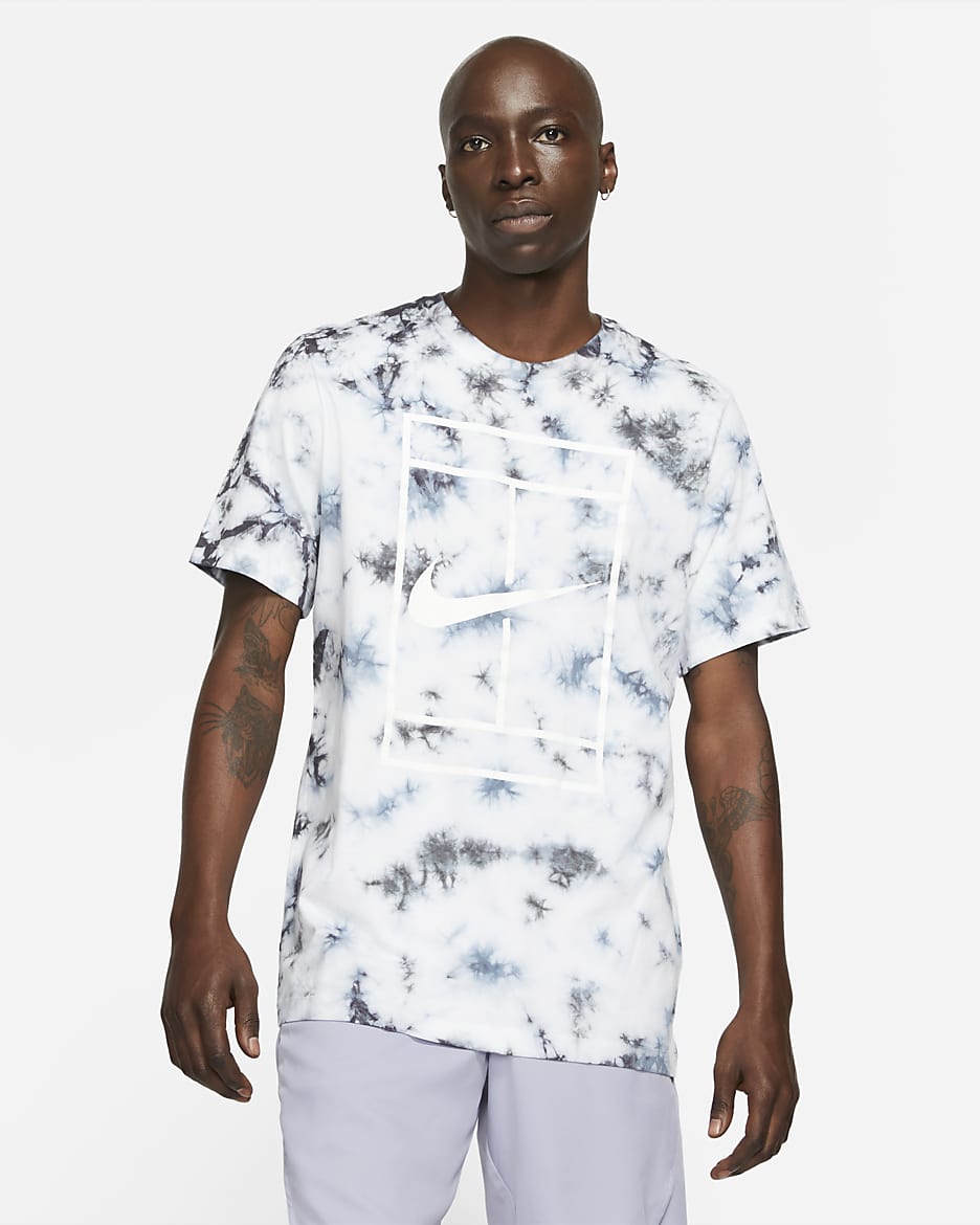 NikeCourt Men s Tie Dye Tennis T Shirt. Nike JP
